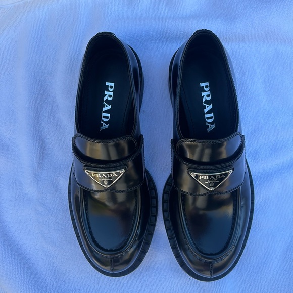 Prada Triangle Logo Loafer (Women) Size 36 - Picture 7 of 8